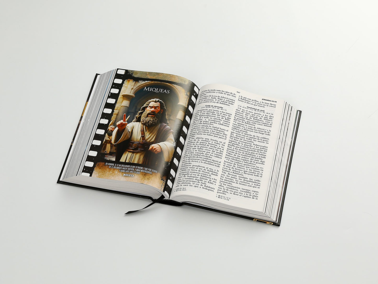 Biblia Héroes RVR60 Letra Grande Tapa Dura Rosa