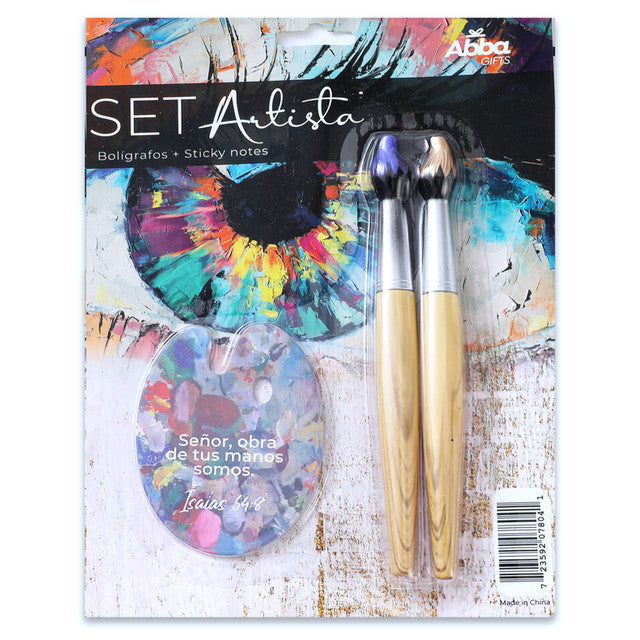 SET BOLIGRAFOS & STICKY NOTES