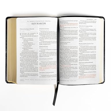RVR 1960 Biblia letra gigante, negro imitación piel (Edición 2023): Con referencias. Nueva tipografía - Tapa blanda