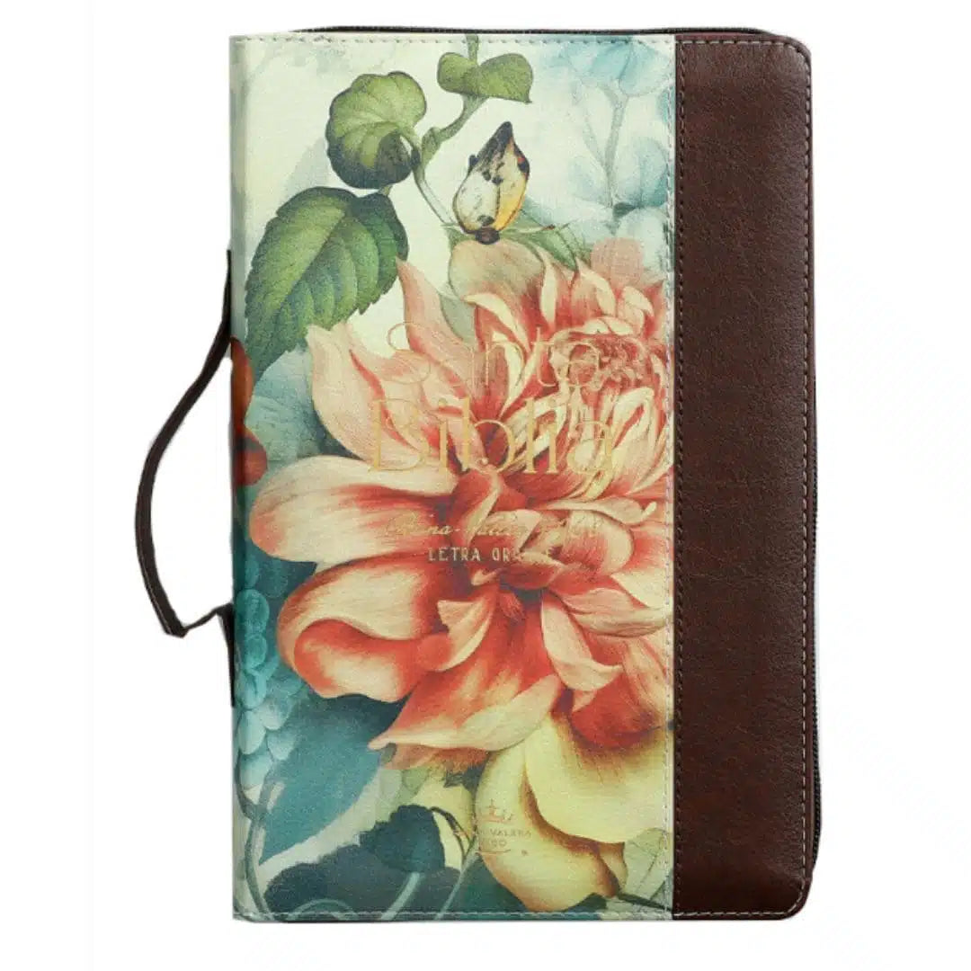 Biblia RVR60, con Cover, letra Grande, Manual y Índice