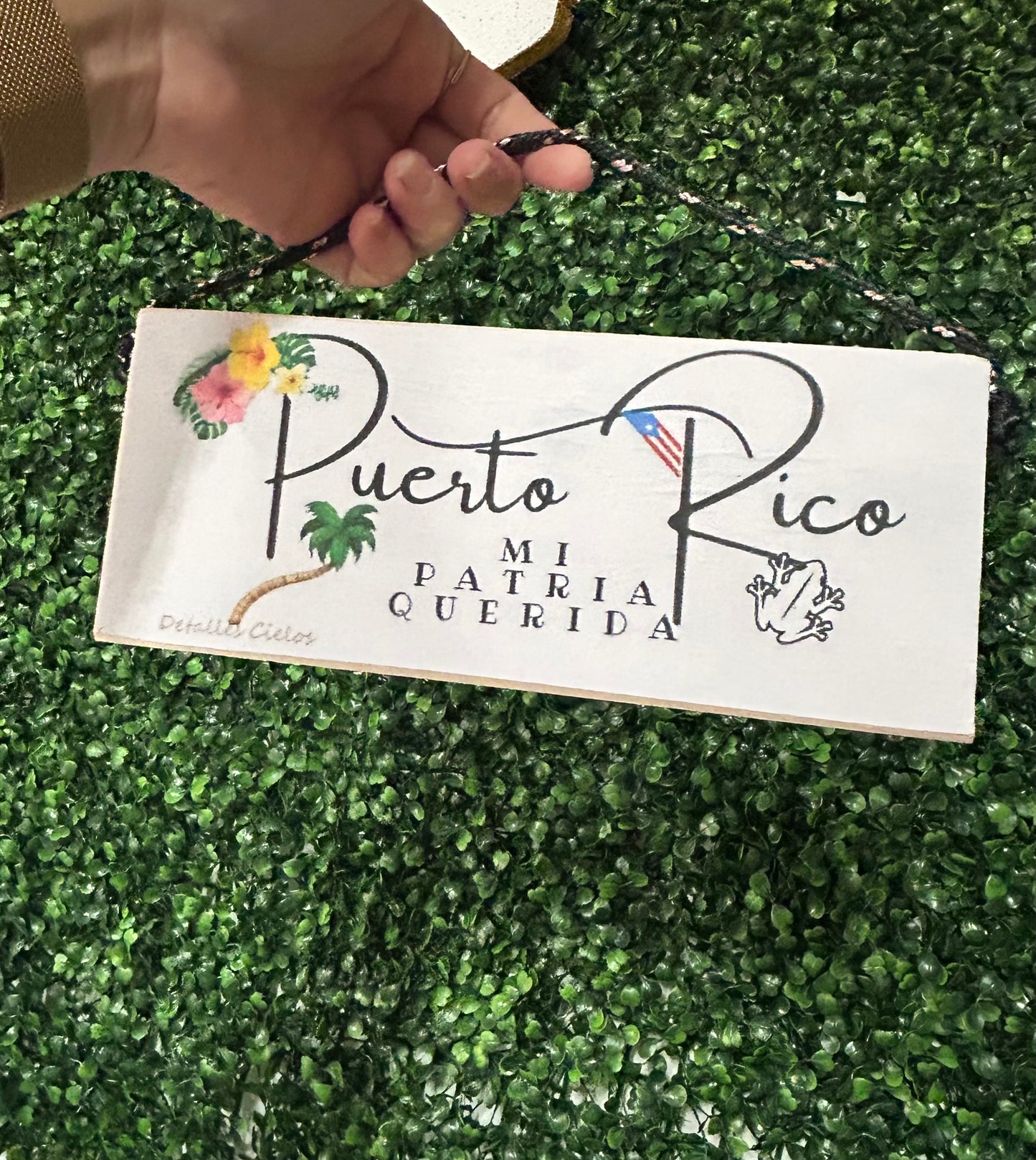 Placa 9" madera (variedad)