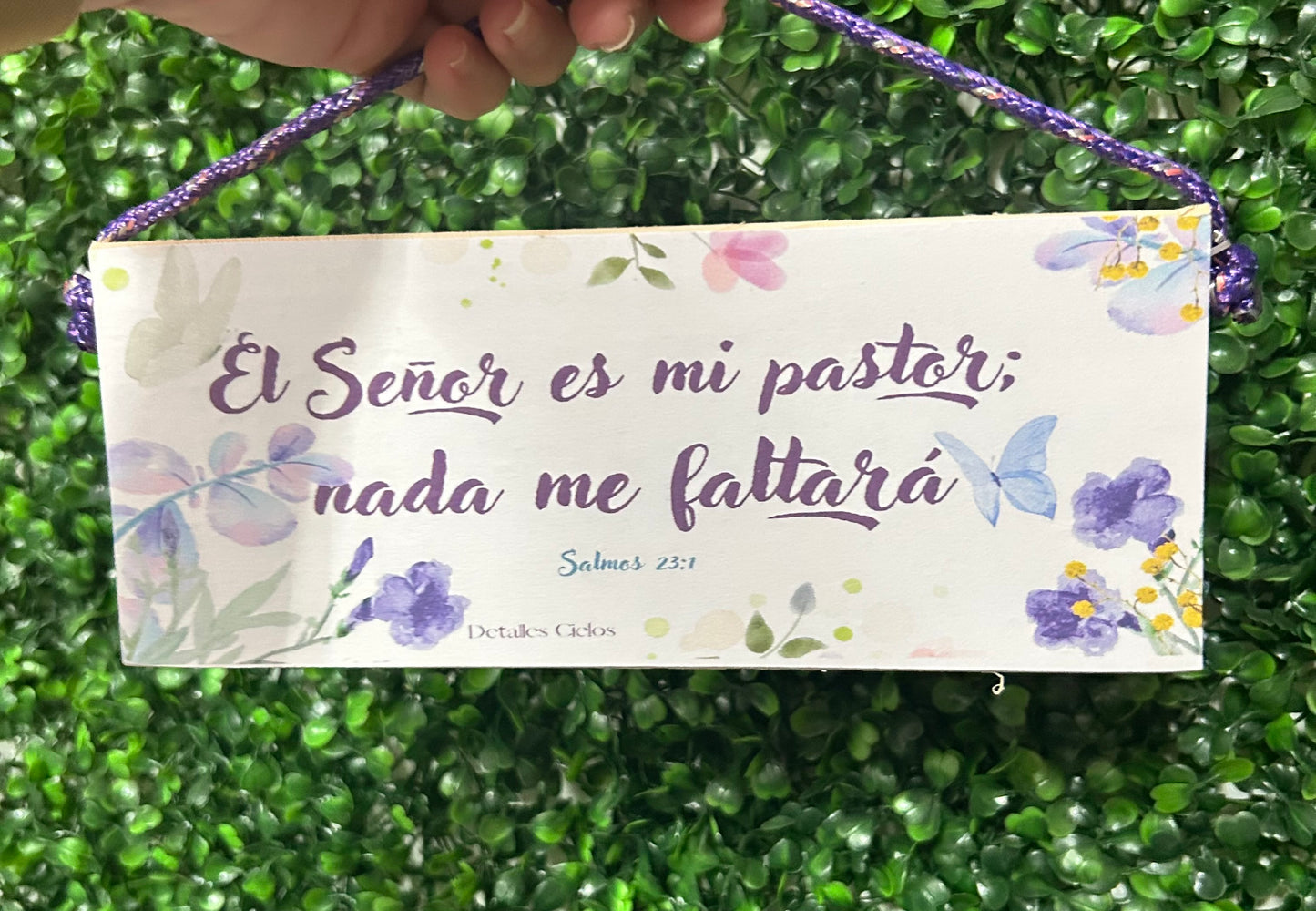 Placa 9" madera (variedad)