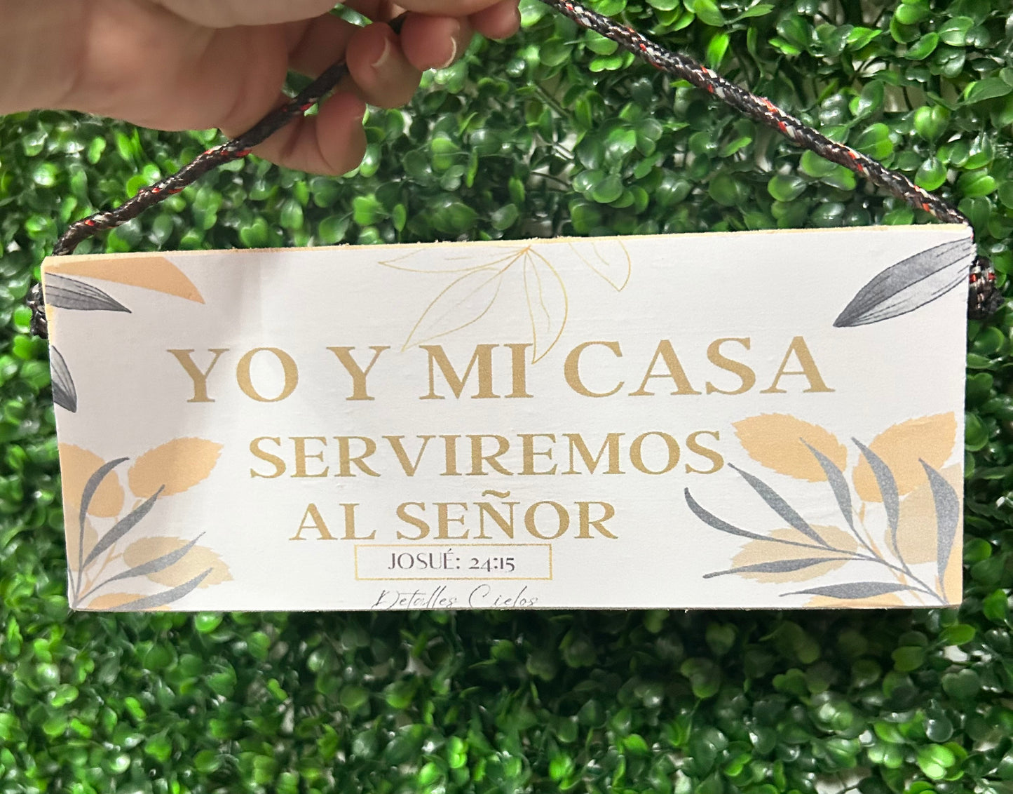 Placa 9" madera (variedad)