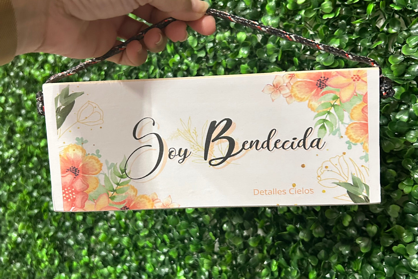 Placa 9" madera (variedad)