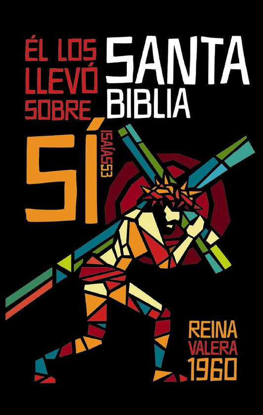 RVR60, Santa Biblia, Premio y Regalo, Letra grande, Tapa dura, Isaías 53, Palabras de Jesús en Rojo- Tapa Dura