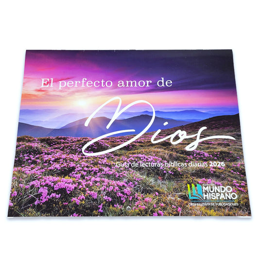 Calendario 2026 El Perfecto Amor de Dios - Reina-Valera Actualizada RVA - paisajes