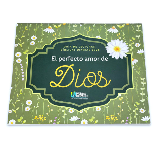 Calendario 2026 - El Perfecto Amor de Dios - Diseños - Guía de Lecturas Biblicas