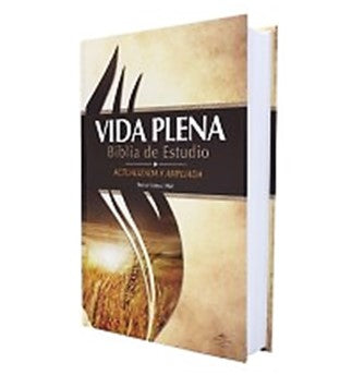 RVR 1960 Vida Plena Biblia de Estudio tapa dura