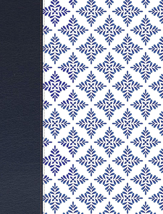 NVI Biblia de apuntes, blanco y azul símil piel (Spanish Edition) Imitation Leather