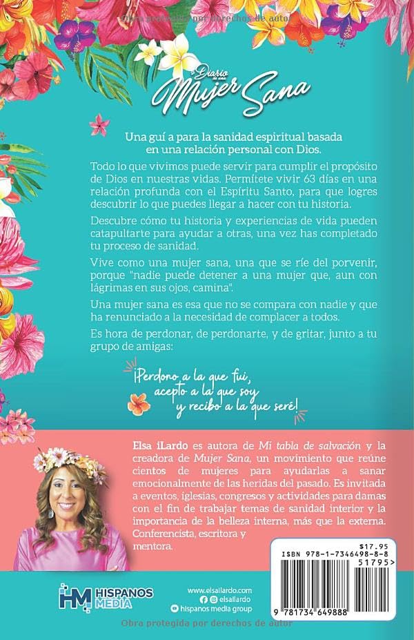 El Diario de una Mujer Sana: Una guía diaria para profundizar en tu relación con Dios Tapa blanda